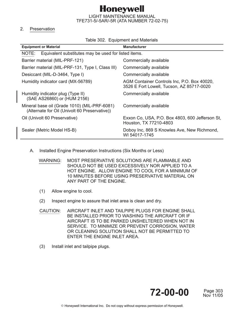 Honeywell TFE731-5 User manual Honeywell TFE731-5 User manual