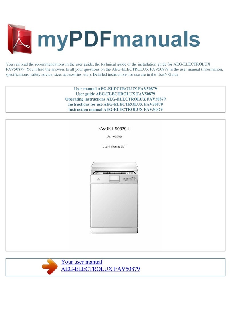 AEG FAV50879 user manual