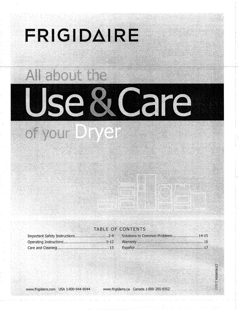 Frigidaire FARE4044MW0 use & care
