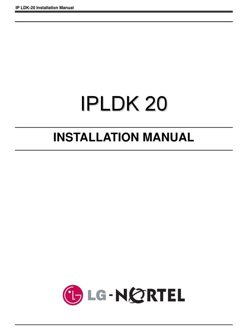 LG-Nortel ipLDK 20 installation manual