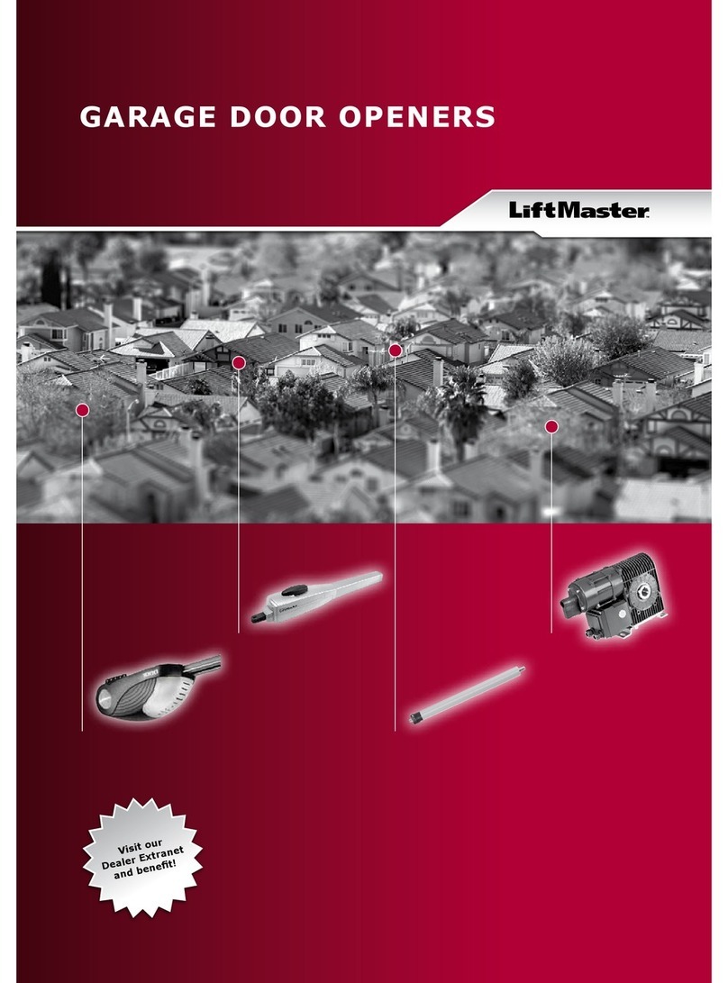 Chamberlain LiftMaster LM800A-2 Instruction manual