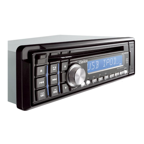 Clarion DXZ389RGUSB owner's manual