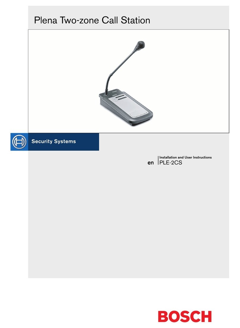 Bosch PLE?2CS Plena Guide Bosch PLE?2CS Plena Guide