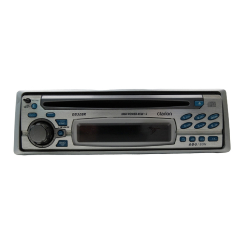 Clarion DB328RB owner's manual