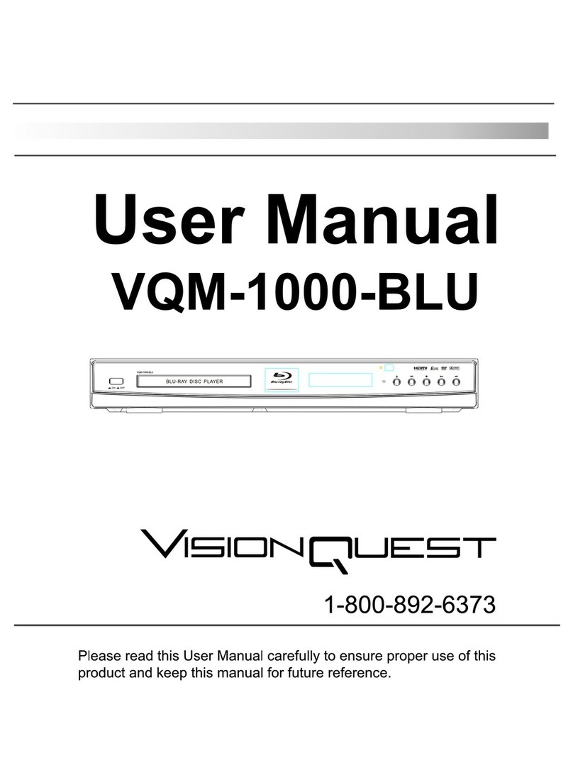 VisionQuest VQM-1000-BLU User manual