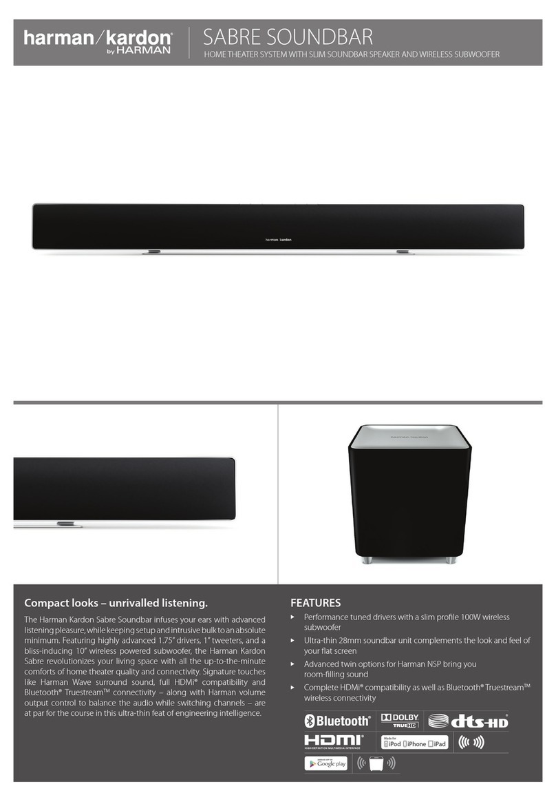 Harman Kardon Sabre SB35 features and benefits