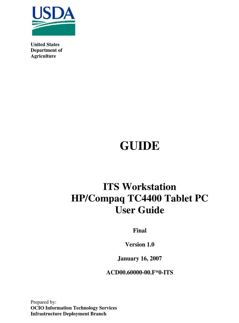 HP Compaq tc4400 user guide
