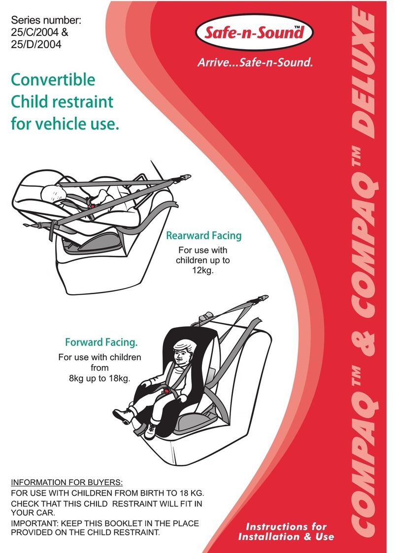 Britax 25/D/2004 Series User manual