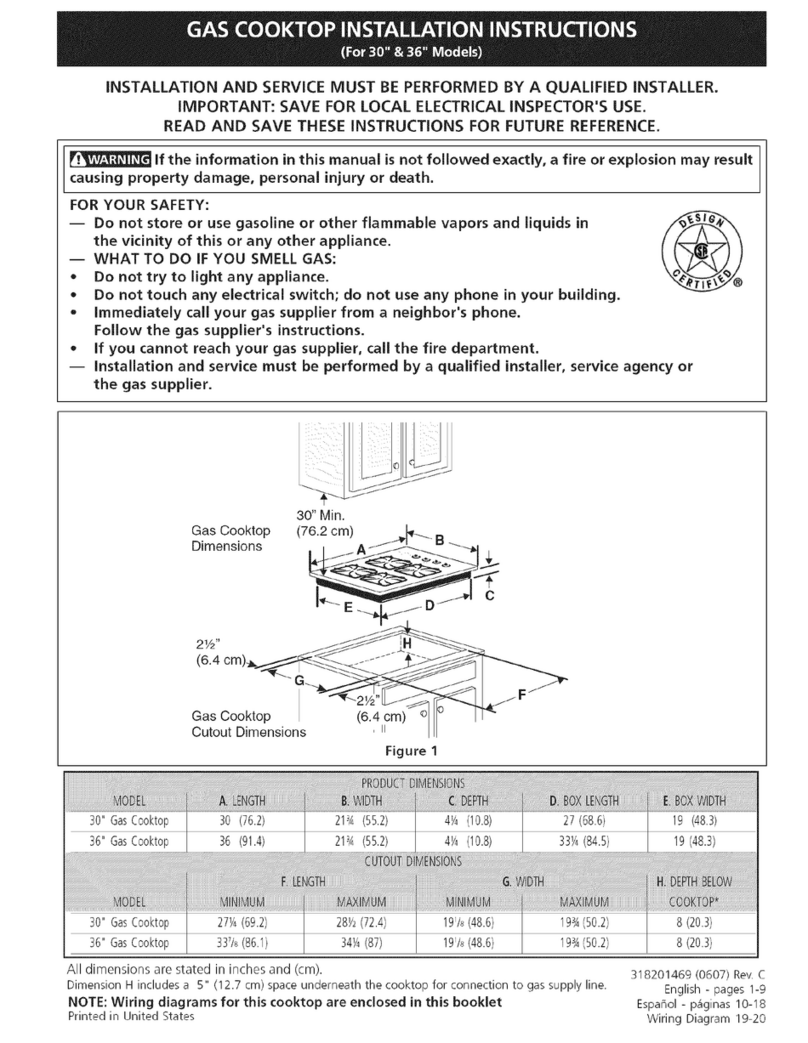 Kenmore 318201469 installation instructions