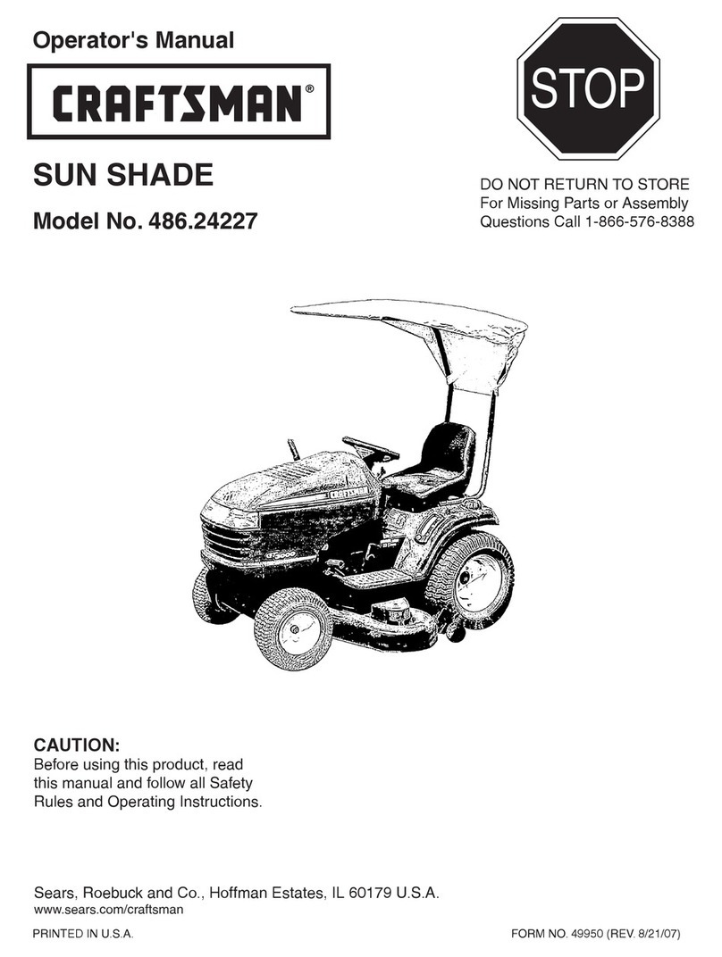 Craftsman 486.24227 User manual