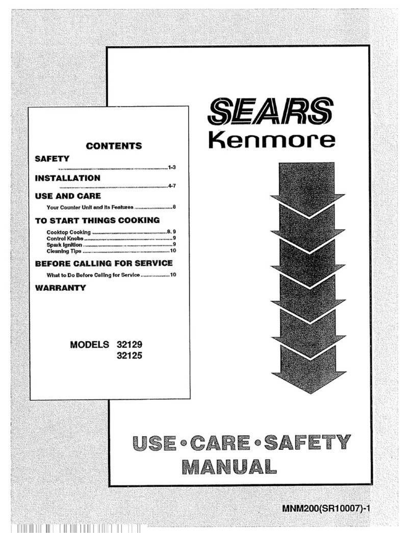 Kenmore 32129 User manual