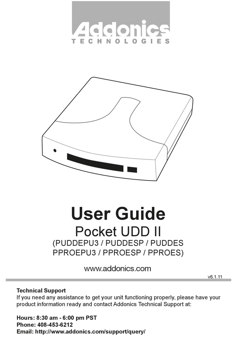 Addonics Technologies PPROEPU3 user guide