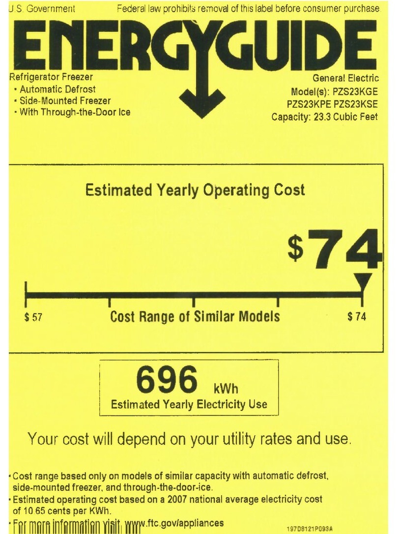 GE PZS23KPEBV Assembly instructions