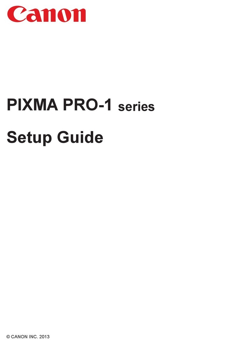 Canon PIXMA PRO-1 Series User manual