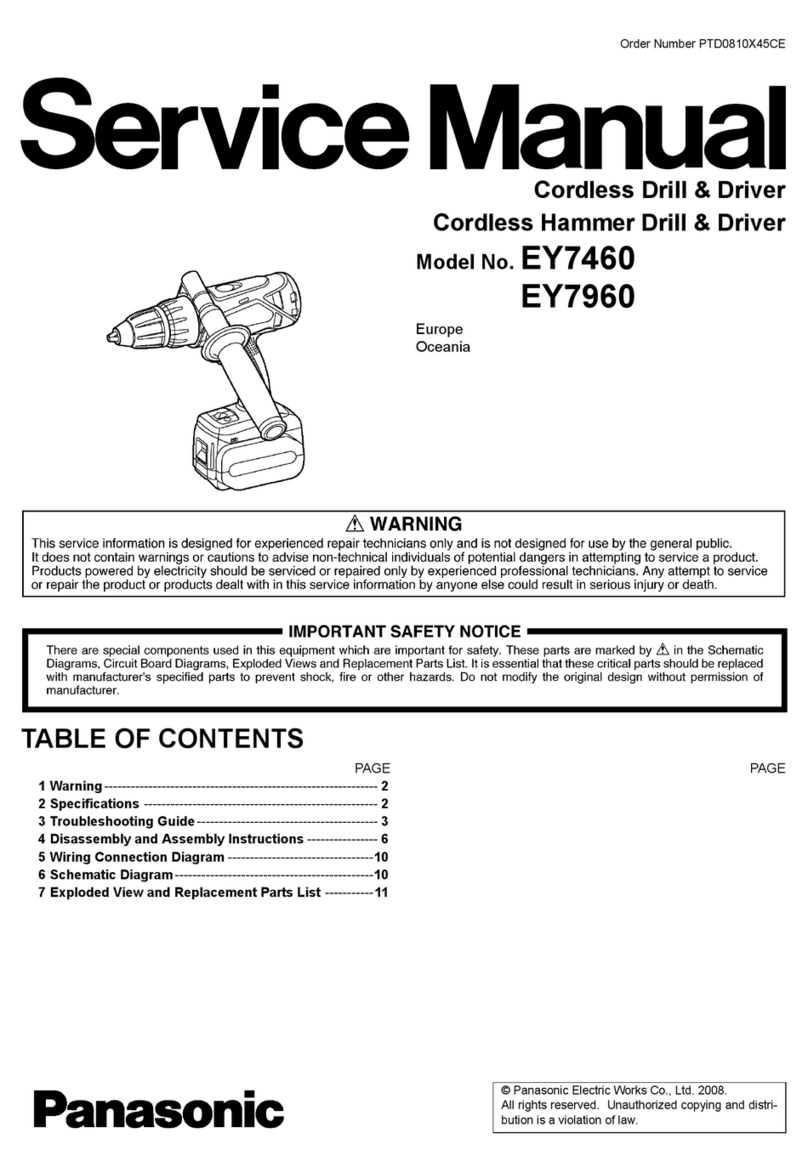 Panasonic EY7460LN2S User manual