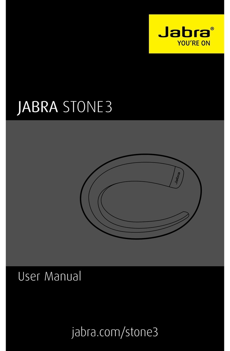 Jabra STONE3 User manual Jabra STONE3 User manual