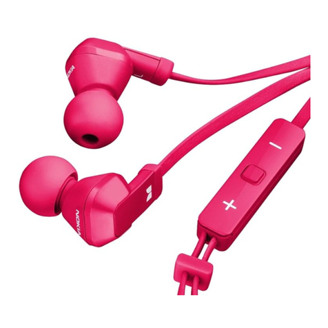 Nokia Purity Headset User manual