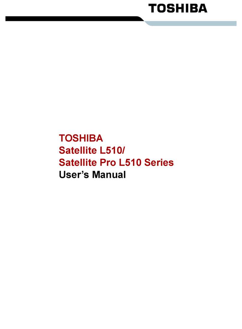 Toshiba Satellite L510 Series user manual