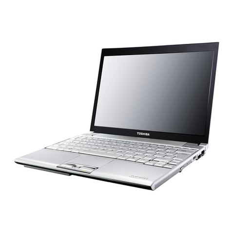 Toshiba R600 S4202 - Portege - Core 2 Duo 1.4 GHz User manual