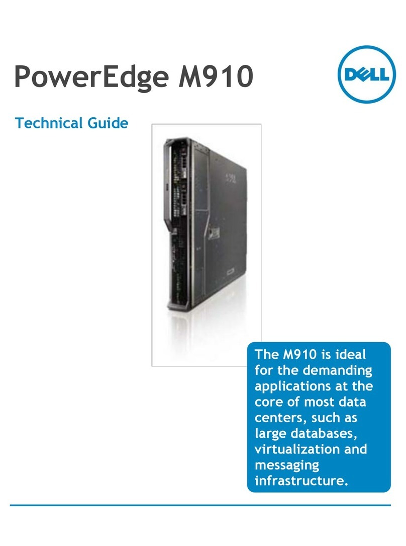 Dell PowerEdge M910 Quick start guide