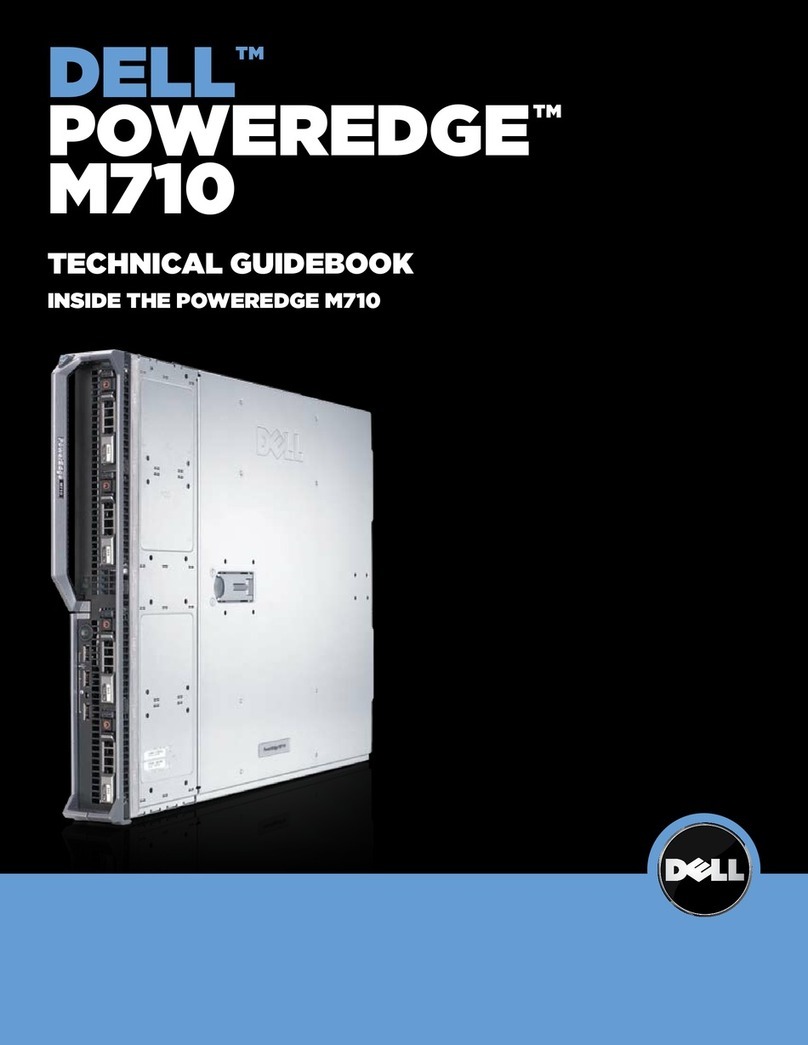 Dell PowerEdge M710 User manual Dell PowerEdge M710 User manual