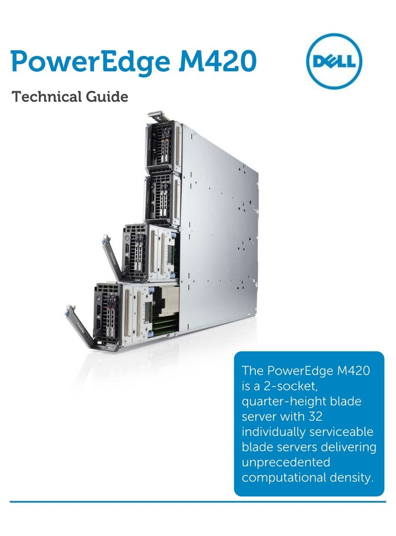 Dell PowerEdge M420 Quick start guide