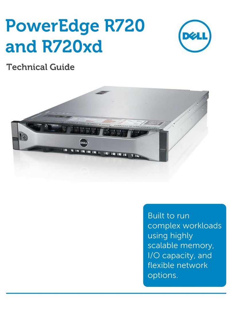Dell External OEMR XL R720XD Quick start guide