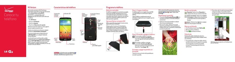 LG Verizon G2 User manual