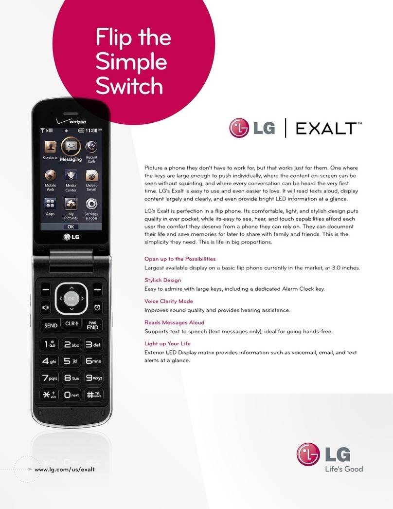 LG VN360 User manual