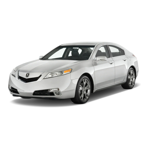 Acura 2009 TL Navigation System owner's manual