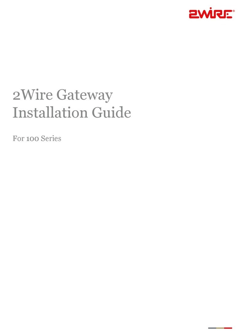 2-Wire Gateway 100 Series User manual