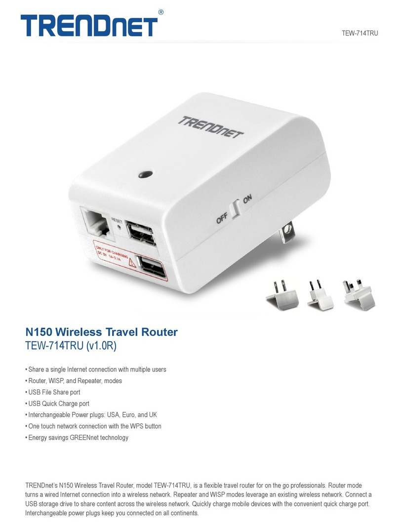 TRENDnet TEW-714TRU User manual