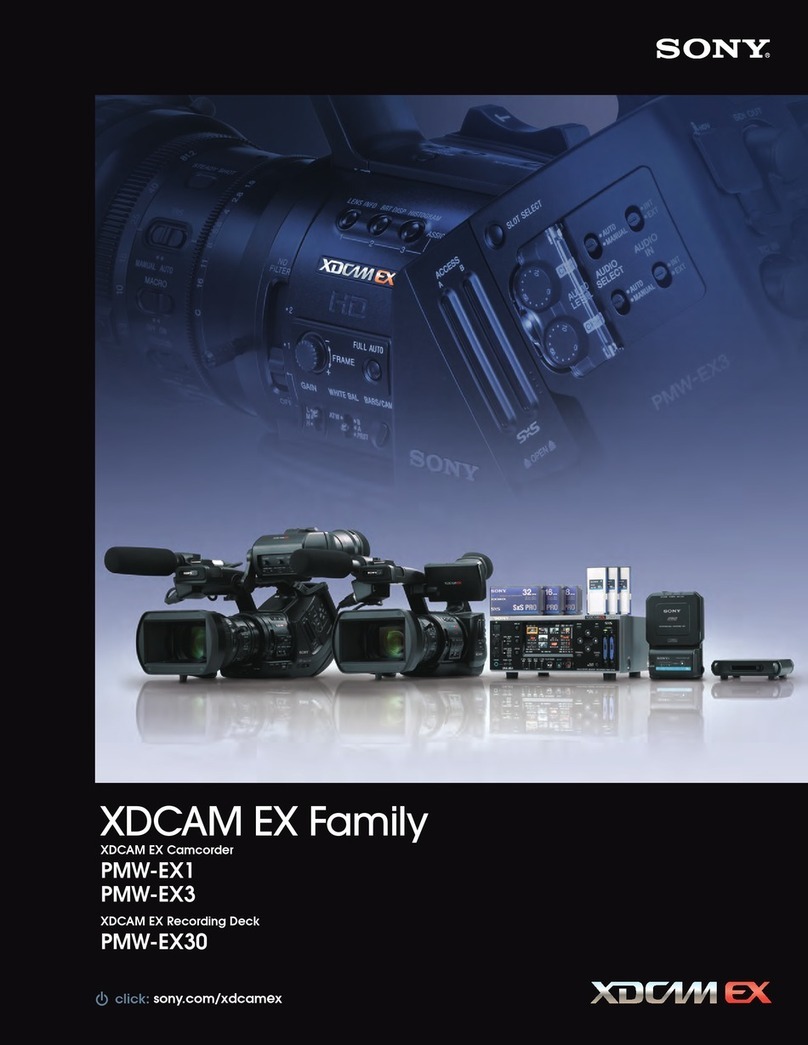 Sony XDCAM EX PMW-EX30 brochure