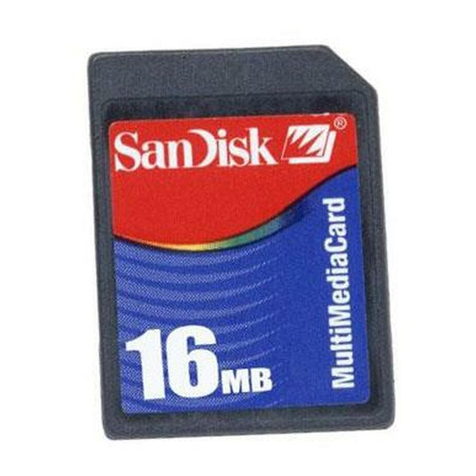 SanDisk SDMB-16-470 - 16 MB MultiMedia Card product manual SanDisk SDMB-16-470 - 16 MB MultiMedia Card product manual