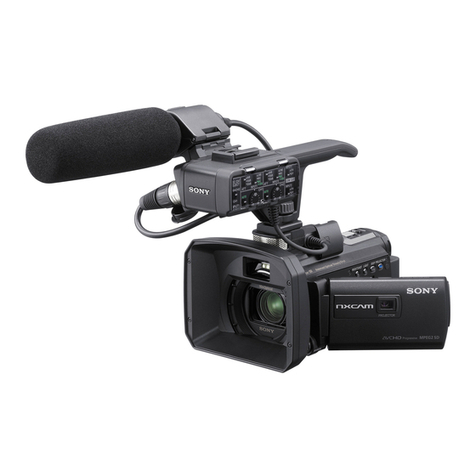 Sony HXRNX30U User manual