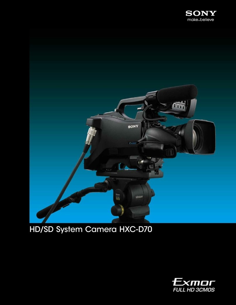 Sony Exmor HXCU-D70 User manual
