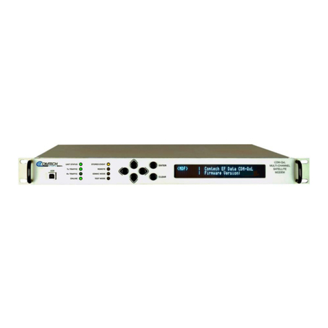 Comtech EF Data CDM-Qx User manual
