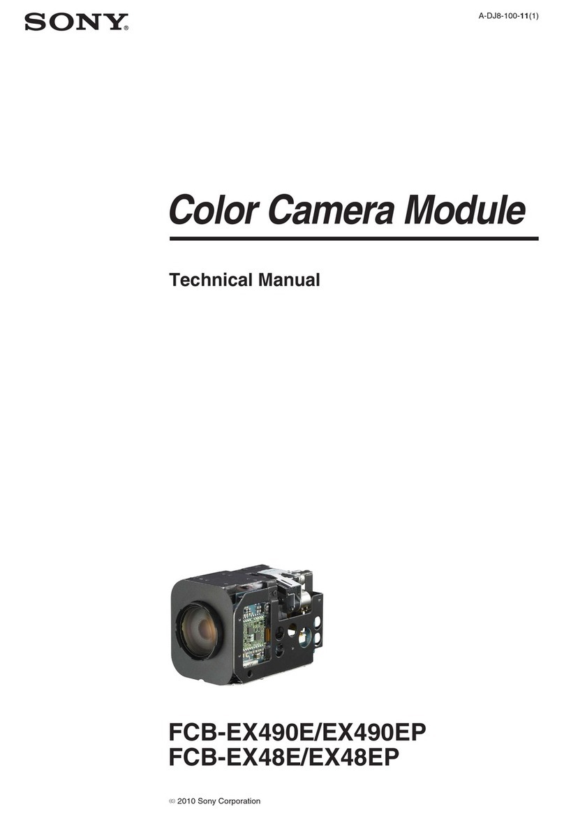 Sony FCBEX48E Technical manual