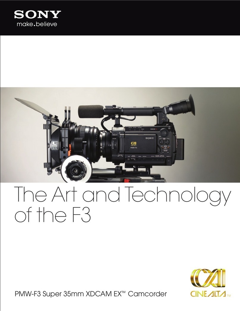 Sony PMWF3L/RGB User manual