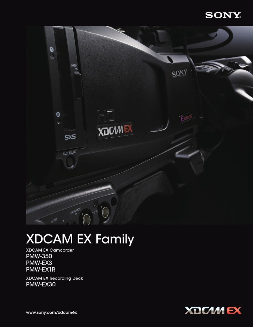 Sony PMW-350K User manual