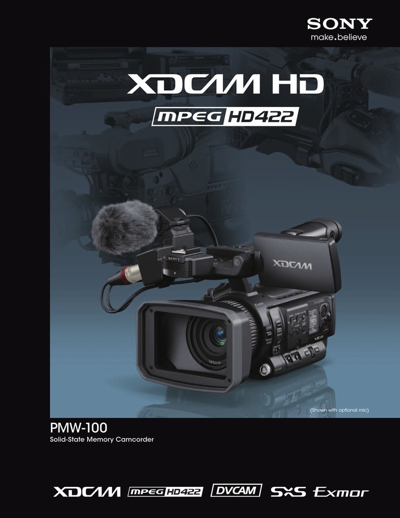Sony PMW-100 User manual