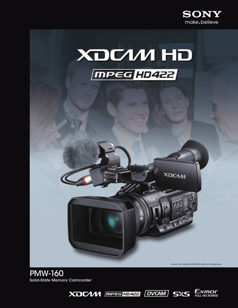 Sony XDCAM PMW-160 brochure