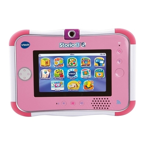 V-tech InnoTab 3S The Wi-Fi Learning Tablet Pink User manual