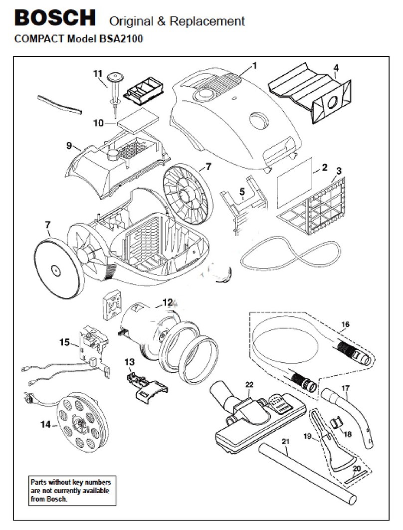 Bosch BSA2100U User manual