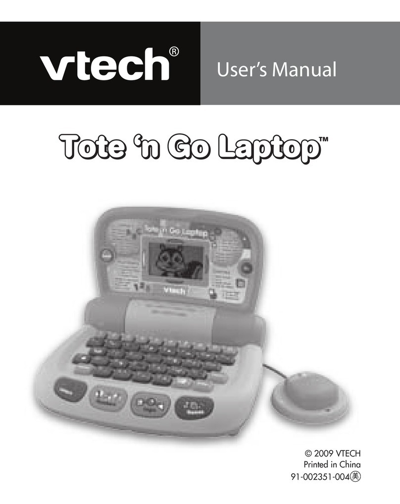 V-tech Tote & Go Laptop User manual V-tech Tote & Go Laptop User manual