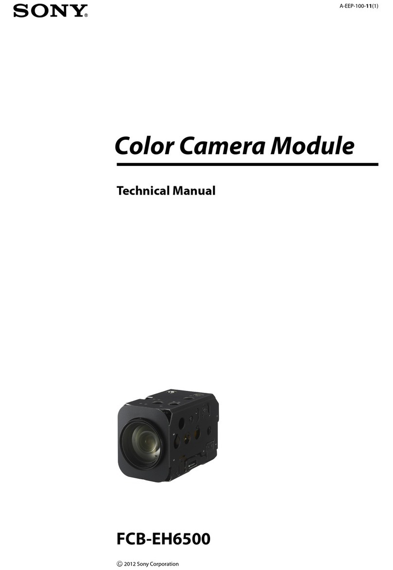 Sony FCBEH6500 Technical manual