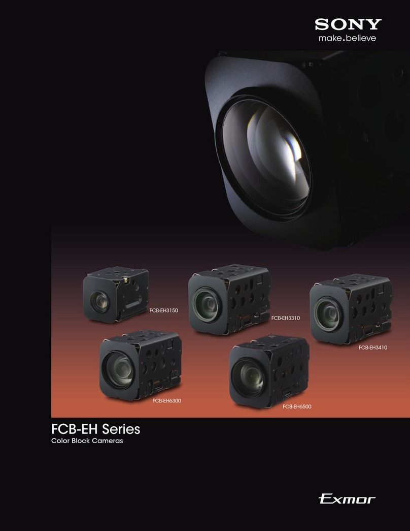 Sony FCBEH6500 User manual