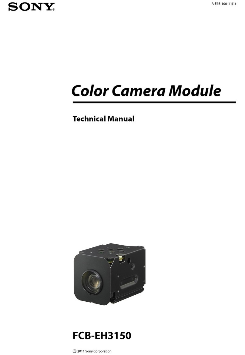 Sony FCBEH3150 User manual