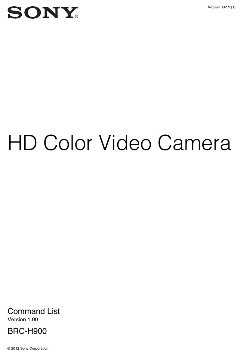 Sony BRCH900 User manual