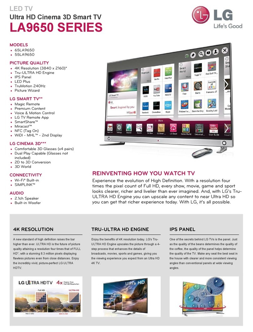 LG 55LA9650 specification